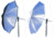 Lastolite 34inch Compact Dual-Duty Black / White Umbrella