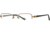 Laura Ashley Belle SELA BELL00 Single Vision Prescription Eyewear - Gold SELA BELL005330 GO