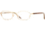 Laura Ashley Carleen SELA CARN00 Progressive Prescription Eyeglasses - Rose Gold SELA CARN005435 GO