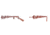 Laura Ashley Carrie SELA CARR00 Progressive Prescription Eyeglasses - Cranberry SELA CARR005440 RD
