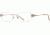 Laura Ashley Geneva SELA GENV00 Single Vision Prescription Eyeglasses - Silver SELA GENV005435 SV