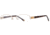 Laura Ashley Kyle SELA KYLE00 Eyeglass Frames - Satin Gold SELA KYLE005135 GO