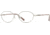 Laura Ashley Naomi SELA NAOM00 Eyeglass Frames - Silver Rose SELA NAOM005235 SV