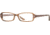 Laura Ashley Paisley SELG PAIS00 Eyeglass Frames - Brown SELG PAIS004725 BN