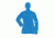 Law Enforcement Targets B-21E Economy 25 Yard Silhouette Target 23x35 Inch Blue 100 Per Case