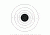 Law Enforcement Targets B-8 25 Yard Timed And Rapid Fire Bullseye Target 21x24 Inch Black 100 Per Case