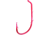 Lazer Sharp Baitholder Hook,Offset,Down Eye,Two Slices,Forged,Red,G-Pack Hooks L181RGK-8