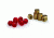 Lazer Sharp Brass Clackers and Glass Beads Assortment LCLKASST1