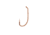 Lazer Sharp Baitholder Hook,Offset,Down Eye,Two Slices,Forged,G-Pack Hooks L181G-8