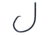 Lazer Sharp Circle Sea Hook,Billfish Endorsed,Wide Gap,Non-Offset,Ringed Eye,Light Wire,Forged Point,Platinum Black Plus,G-Pack Hooks L2004ELFH6/0
