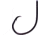 Lazer Sharp Circle Sea Hook, Billfish Endorsed, Wide Gap, Non-Offset, Ringed Eye, Light Wire, Forged Point, Platinum Black Plus, G-Pack Hooks L2004ELG-7/0