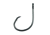 Lazer Sharp Circle Sea Hook,Offset,Ringed Eye,Light Wire,Lip Hook Rate,Needlepoint,Platinum Black Plus,U-Pack Hooks L197BKU-5/0