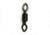 Lazer Sharp Diamond Eye Rolling Swivel,Black SLDEBK-10