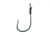Lazer Sharp Flipping Worm Hook,Heavy Wire,Ringed Eye,Non-Offset,Forged,Molded Keeper,Needlepoint,Platinum Black,Lazer Sharp Hooks L13G-3/0