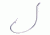 Lazer Sharp Kahle Hook,Offset,Up Eye,Non-Forged,Plain Shank,Needlepoint,Stainless Steel,G-Pack Hooks L144SSG-1/0