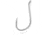 Lazer Sharp Octopus Hook,Barbless,Long Shank,Offset,Up Eye,Forged,Needlepoint,Nickel,G-Pack Hooks L2NG-4/0