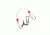 Lazer Sharp Porgy Rig,Gold L905