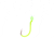 Lazer Sharp Walleye Saltwater Rig,Chartreuse L953C-4