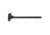 LBE Unlimited .308 Standard Charging Handle, Black, LBAR308SCH