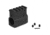 LBE Unlimited Upper Receiver Height .750 Gas Block w/Rail, Set Screws Included, Black, LBARRGB-UH