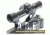 Leapers Accushot T28 Reticle Intensified Tactical Scope with Bullet Drop Compensator SCP-T28