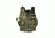 Leapers UTG Combat Tactical Vest w/Quick Draw Holster - Woodland Digital PVC-V547EL