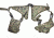 Leapers Deluxe Universal Horizontal Shoulder Holster, Woodland Digital Camo PVC-H170E