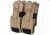 Leapers Double Rifle Pouch w/Elastic Retention, Desert Tan PVC-M507G