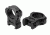UTG 1"/2PCs Med. Profile Steel Picatinny Rings, 16 mm Wide RSW1154