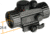 Leapers UTG 3.8in ITA Red/Green Circle Dot Sight w/Integral QD Mount, 4MOA Reticle, Black, SCP-RG40CDQ