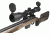 Leapers UTG 30mm 10X50 36 Color/IE Scope, SWAT AO, Etched Mil-dot, EZ-TAP, RG2W3224 Rings SCP3-UG105AOIEW
