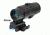 Leapers UTG 3X Magnifier with Flip-to-side QD Mount, W/E Adjustable, _x000D_ SCP-MF3WEQS