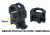 Leapers UTG 4-16x44 30mm Compact AO Rifle Scope,Black,36-color Glass Mil-dot Reticle SCP3-UGM416AOIEW