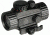 Leapers UTG 4in Compact ITA Red-Green Target Dot Sight w/Integral QD Picatinny Mount SCP-RG40SDQ, EDEMO1