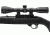 Leapers UTG 4X32 1in. True Hunter Scope, AO, TF2+, Mil-dot, w/ Rings, _x000D_ SCP-U432AOWT2