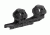 UTG Pro ACCU-SYNC 1in Medium Profile 50mm Offset Picatinny Rings, Black, AIR11850