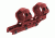 Leapers UTG Accu-Sync 30mm High Profile 34mm Offset Pic. Rings, Red Anodize AIR32234AR