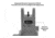 Leapers UTG ACCU-SYNC Offset Deployable Front Sight, Black, MT-745