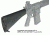 Leapers UTG AR308 A2 Style Fixed Buttstock Complete Assembly, Black, _x000D_ RB-T308FB