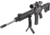 Leapers UTG D Grip with Ambidextrous Quick Release Deployable Bipod, Black, MNT-DG02Q