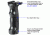 Leapers UTG D Vertival Front Grip w/ Innovative Quick Release Deployable Bipod, Grip Ht 5.1- 8in Deployed MNT-DG01Q