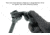 Leapers UTG Over Bore Bipod, 7 in-11in Center Height, Picatinny, Black, TL-BPOB01-A