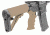 Leapers UTG PRO Model4 Combat Ops S1 Mil-Spec Butt Stock-FDE, _x000D_ RBUS1DMS