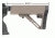 Leapers UTG PRO Model4 Combat Ops S1 Mil-Spec Butt Stock-FDE, _x000D_ RBUS1DMS