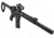 Leapers UTG PRO Arwen 10in M-LOK Free Float Handguard, Black, MTU045SEM