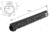 Leapers UTG PRO Arwen 15in M-LOK Free Float Handguard, Black, MTU047SEM