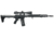 Leapers UTG PRO Arwen 17in M-LOK Free Float Handguard, Black, MTU048SEM