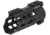 Leapers UTG PRO Forerunner 5in M-LOK Free Float handguard, Black, MTU049SPM