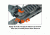 Leapers UTG PRO Low Pro Mid Length Rail for Super Slim Rail, 7 Slots, _x000D_ MTURS01M