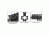 Leapers UTG PRO Model 4 High Pro Quad-rail Gas Block for .75in Barrel, Black, MTU012H4